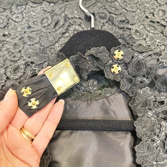 🖤Kate Spade New York Quinn Black Lace Dress Size 0 - Picture 9 of 9